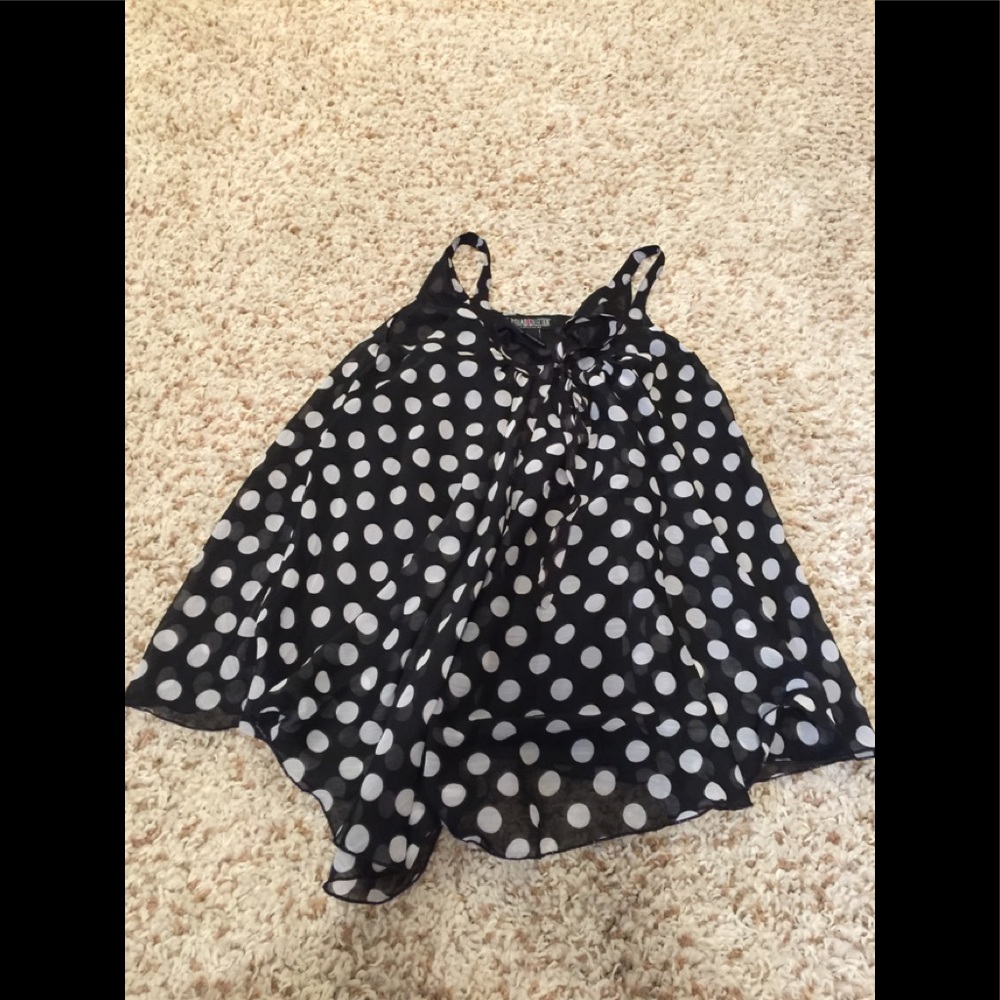 Polka dot tanktop